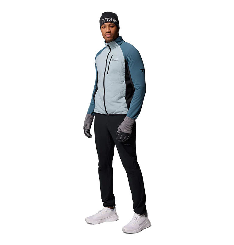 Men's Arctic Crest Hybrid Full Zip Jacket - Image 3