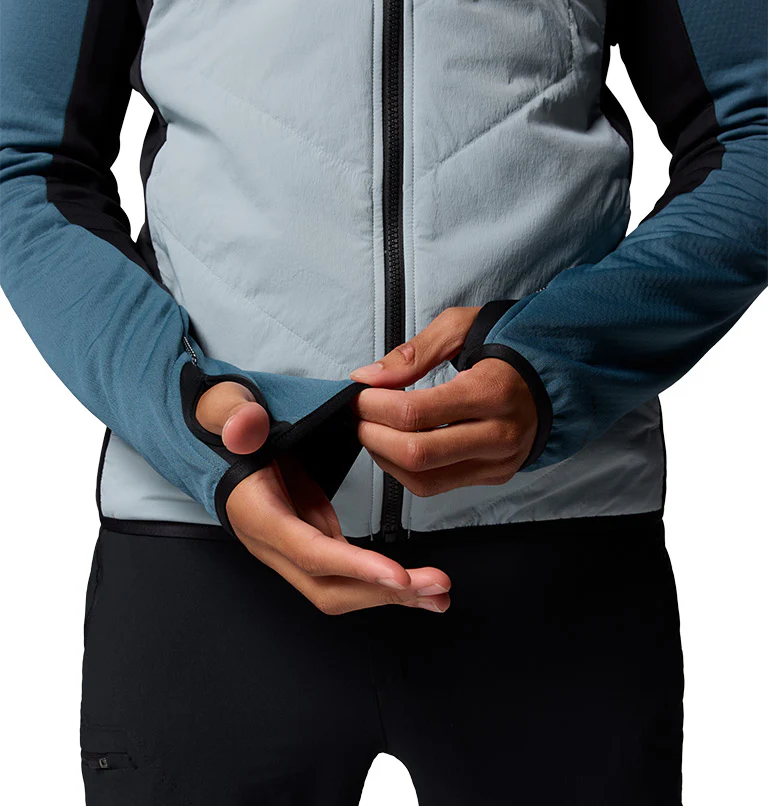 Men's Arctic Crest Hybrid Full Zip Jacket - Image 6