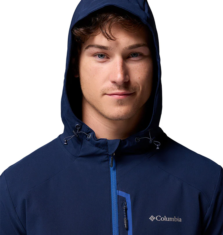 Men's Columbia Tech Softshell Hooded Jacket - Image 5