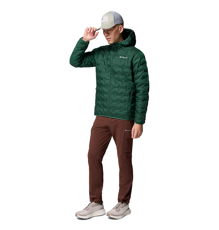 Men's Delta Ridge II Down Hooded Jacket - Image 3