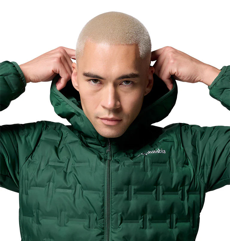 Men's Delta Ridge II Down Hooded Jacket - Image 5