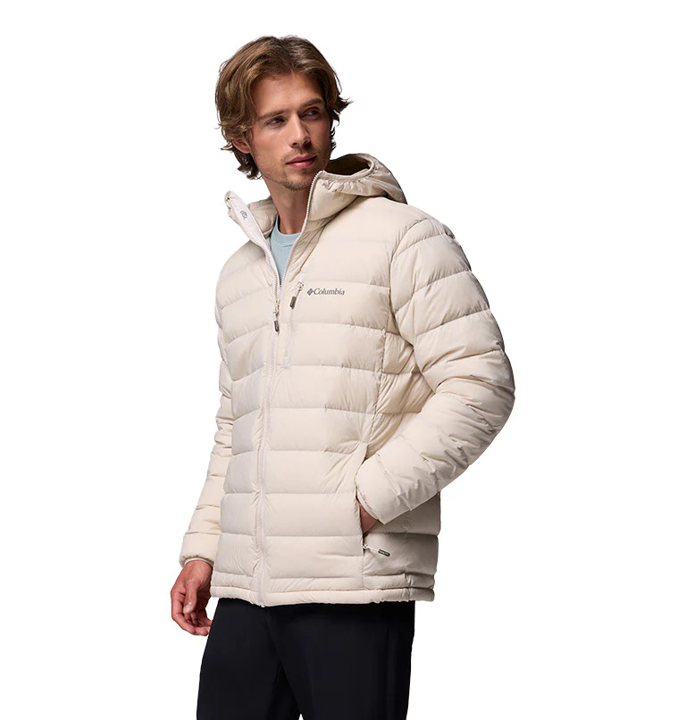 Men's Drift Peak Stretch Down Hooded Jacket - Image 4