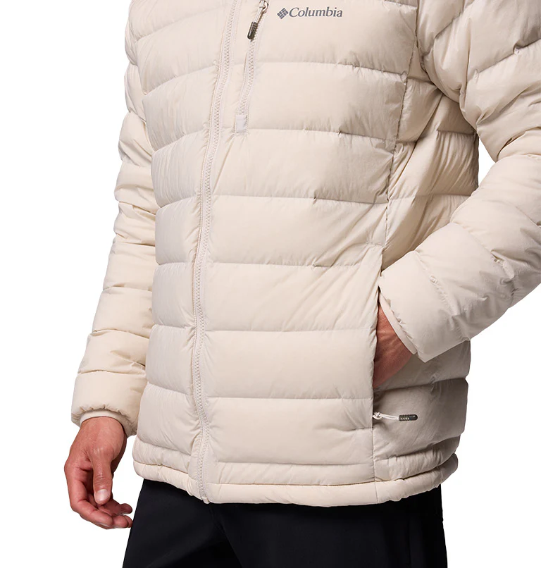 Men's Drift Peak Stretch Down Hooded Jacket - Image 6