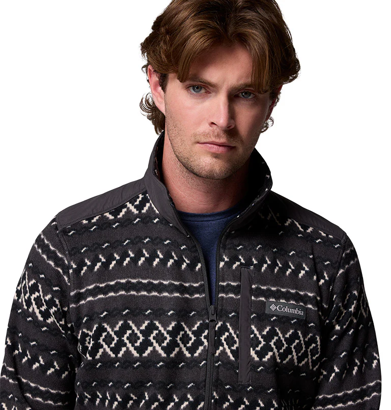 Men's Sweater Weather II Printed Half Zip Pullover - Image 5