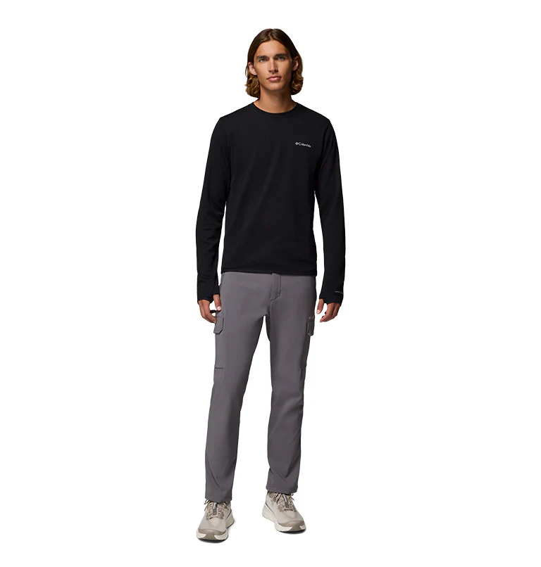 Men's Tech Trail Utility Warm Long Sleeve Crew Shirt - Image 3