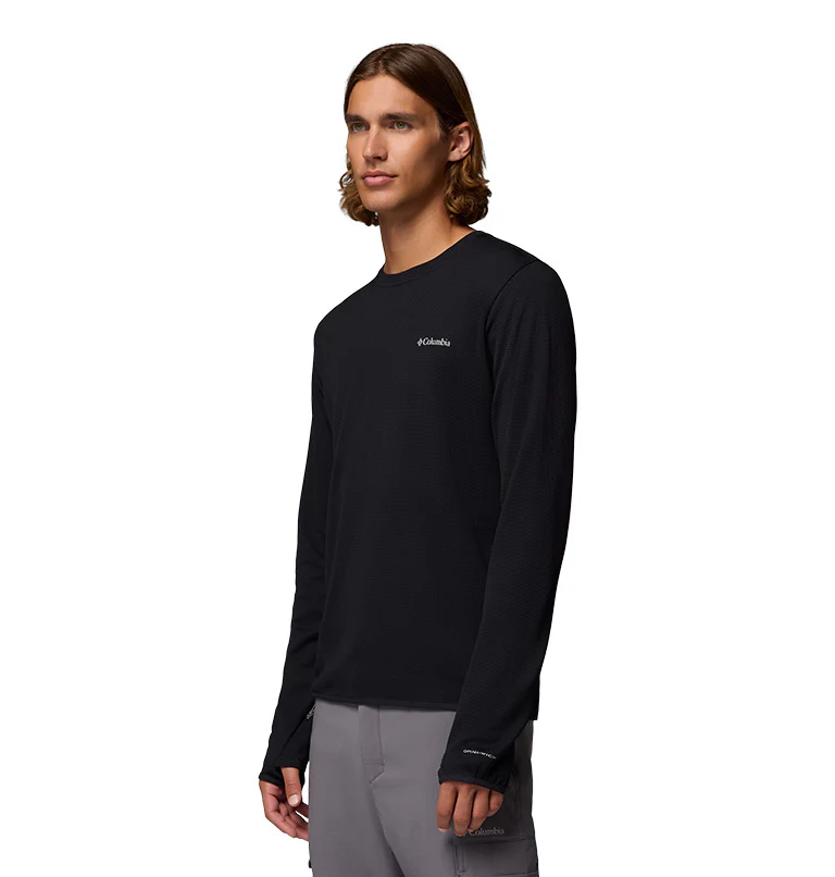 Men's Tech Trail Utility Warm Long Sleeve Crew Shirt - Image 4