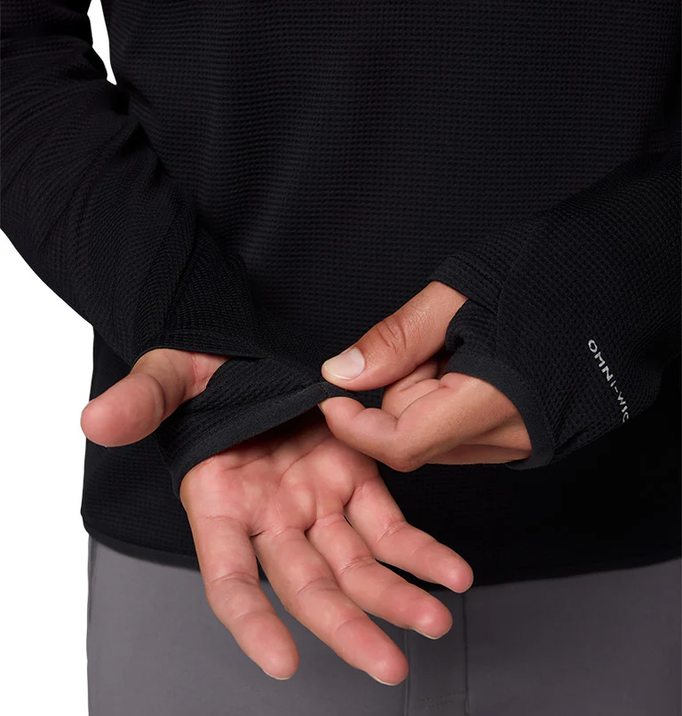 Men's Tech Trail Utility Warm Long Sleeve Crew Shirt - Image 6