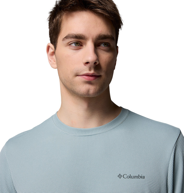Men's Tech Trail Utility Warm Long Sleeve Crew Shirt - Image 5