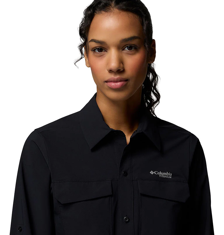 Women's Silver Ridge™ Elite Woven Long Sleeve Top - Image 4